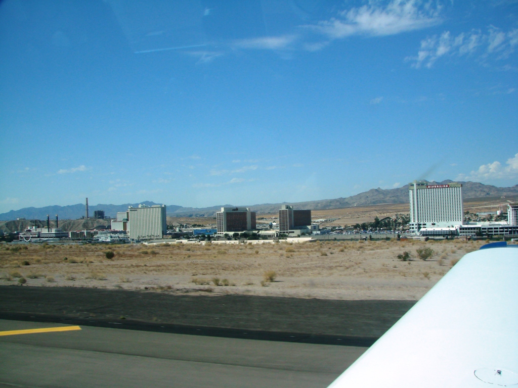 Landing at Bullhead City AZ
